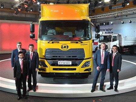 UD Trucks ra mắt mẫu xe tải cỡ trung Croner