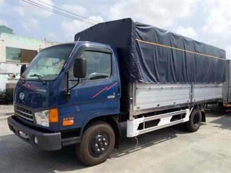 Xe tải thùng mui bạt Hyundai HD65